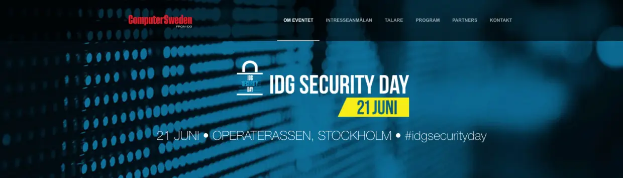 Möt Softronic på IDG – Security Day 21/6