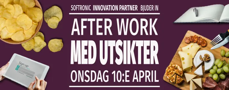 Softronic is inviting people who are curious and are looking for new challenges to come to After Work!