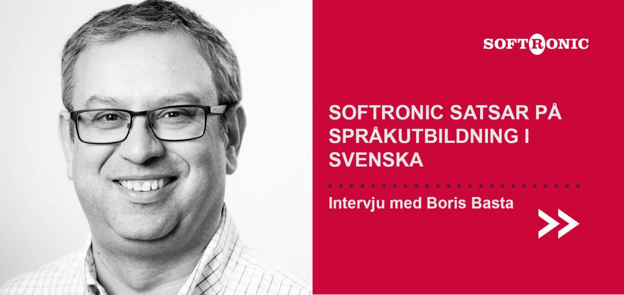 Softronic invests in Swedish language training banner