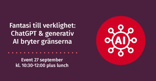banner för chat gpt event