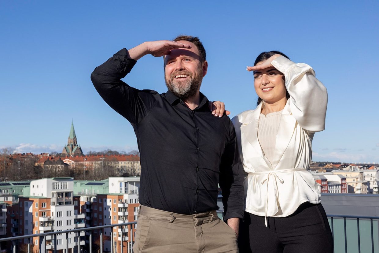 Softronic anställda dekorativ bild