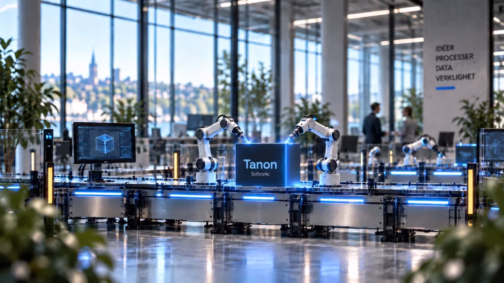 Softronic Tanon - Den helt robotiserade mjukvarufabriken.